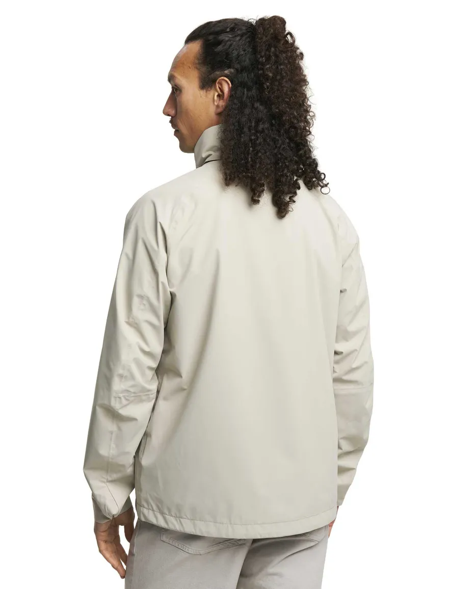 Tenson windjack jas beige borstzak