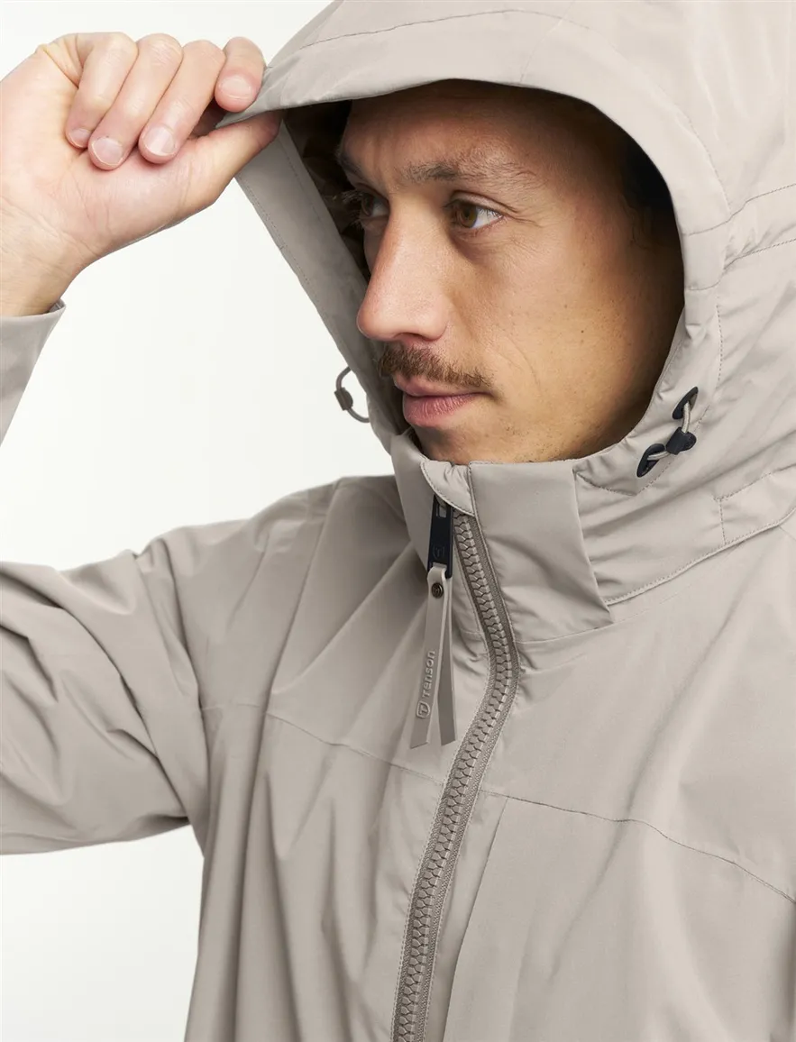 Tenson jas beige waterdicht