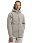 Waterdichte jas Tenson beige met capuchon