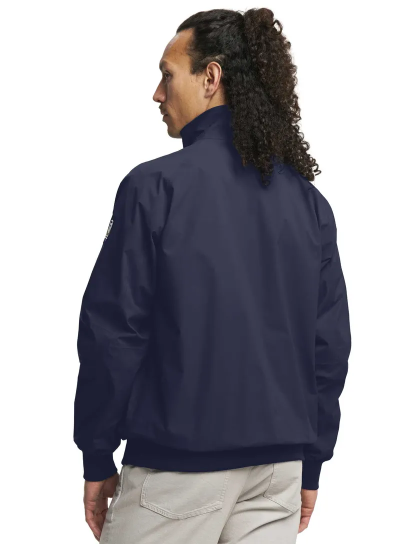 Navy softshell jas Tenson met capuchon