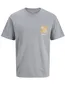 Jack & Jones grijs t-shirt Plus Size
