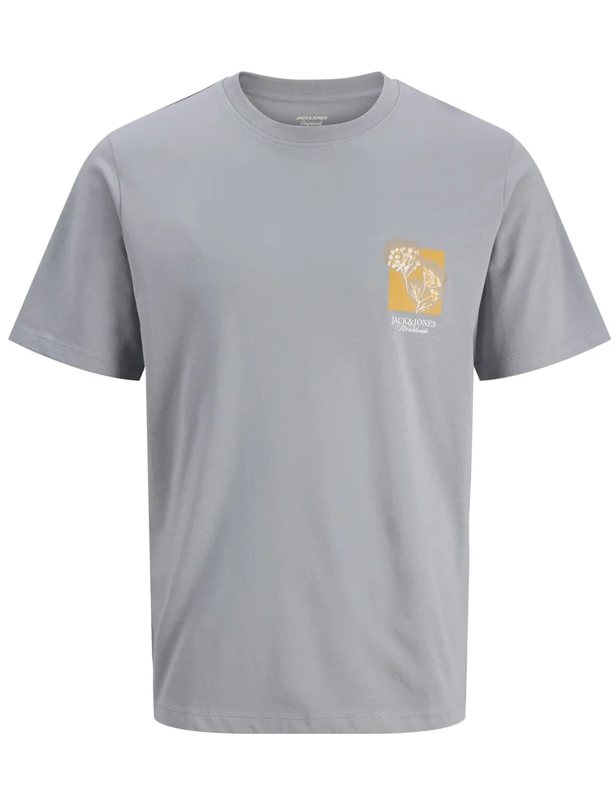 Jack & Jones Plus Size t-shirt grijs
