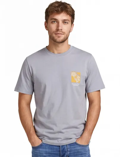 Jack & Jones Jack & Jones Plus Size t-shirt grijs