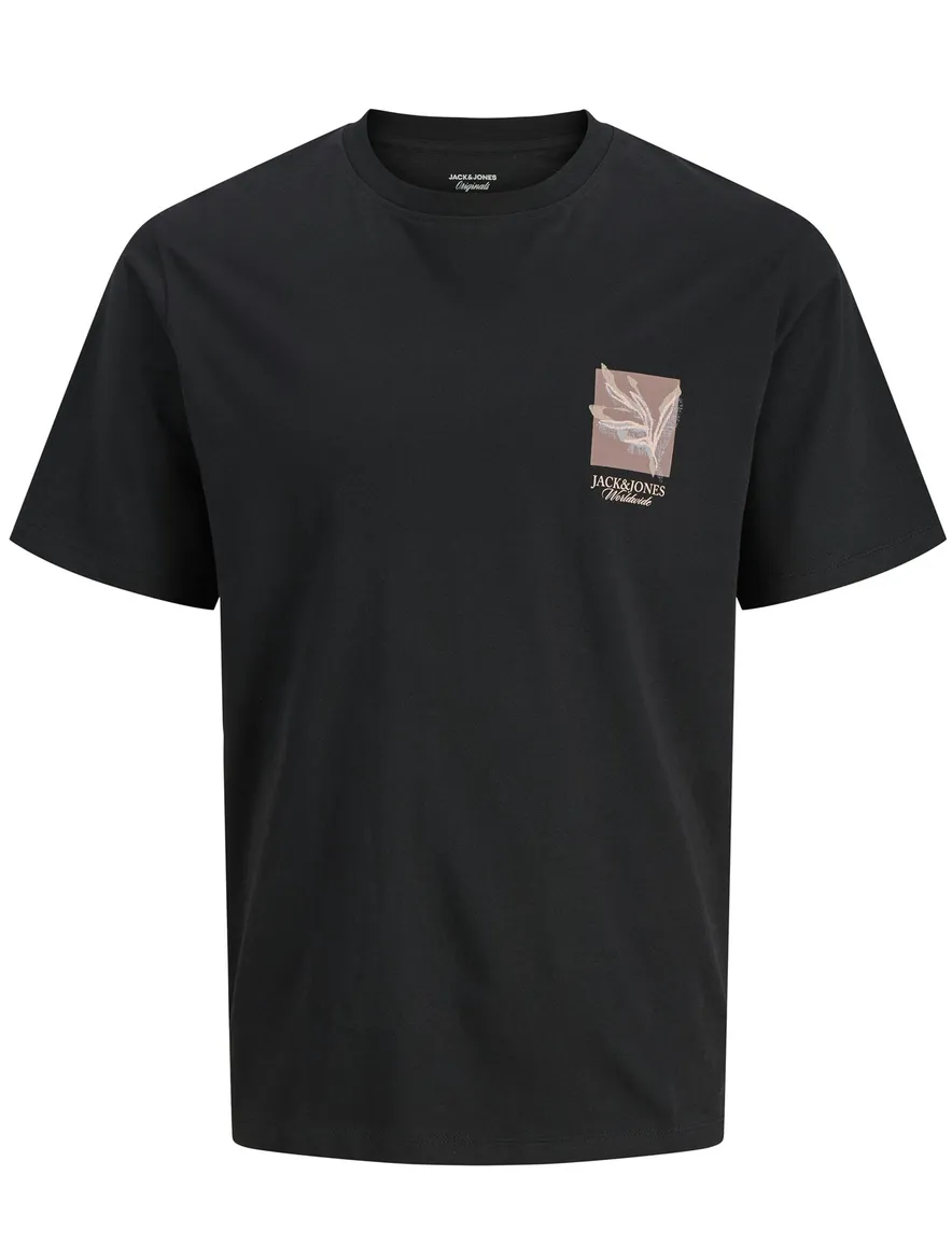 Jack & Jones zwart t-shirt Plus Size