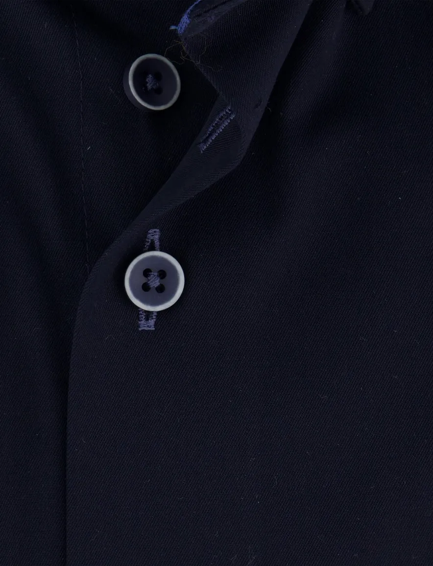 Eden Valley overhemd mouwlengte 7 donkerblauw