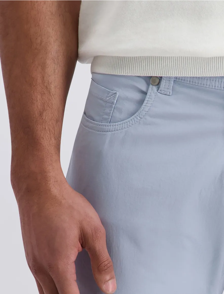 Pierre Cardin Pantalon 5-p lichtblauw
