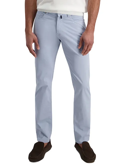 Pierre Cardin 5-pocket broek lichtblauw