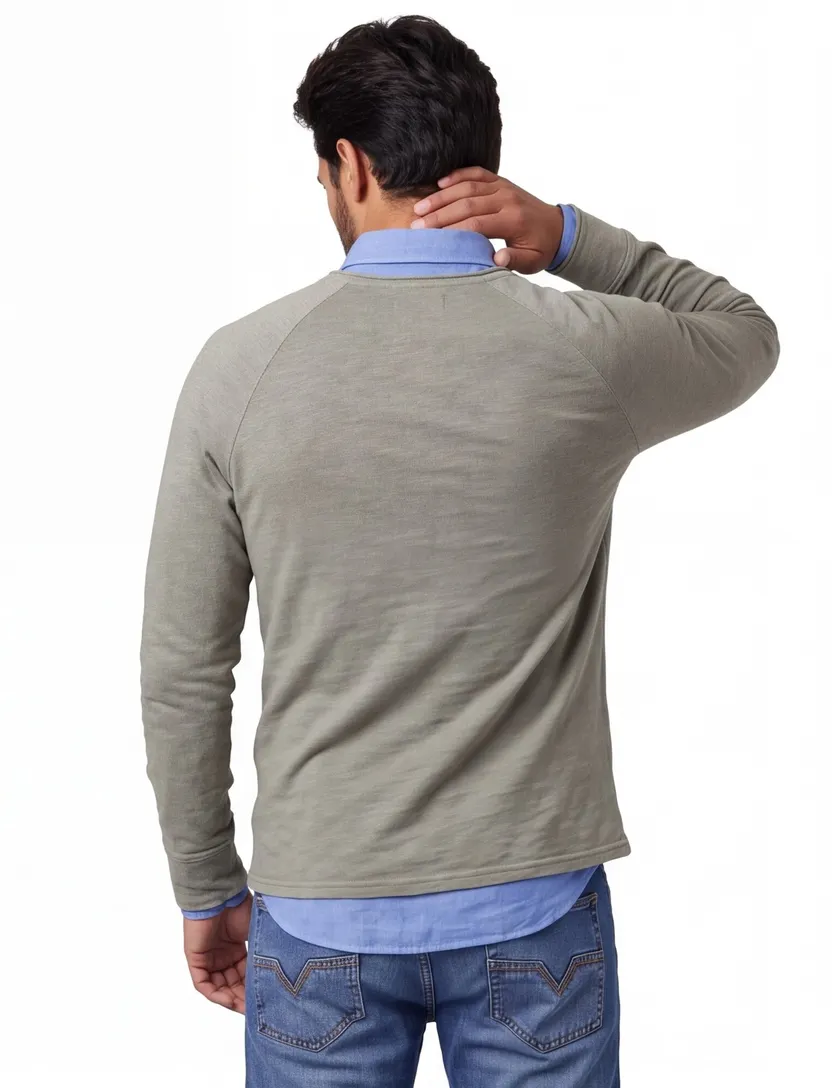 Trui Jack & Jones Plus Size groen JJBREEZE