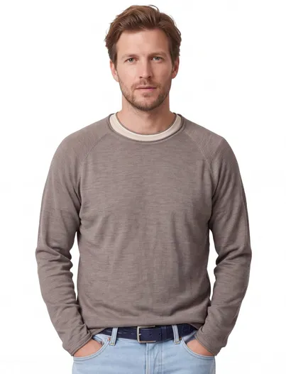 Jack & Jones Trui Jack & Jones Plus Size bruin JJBREEZE
