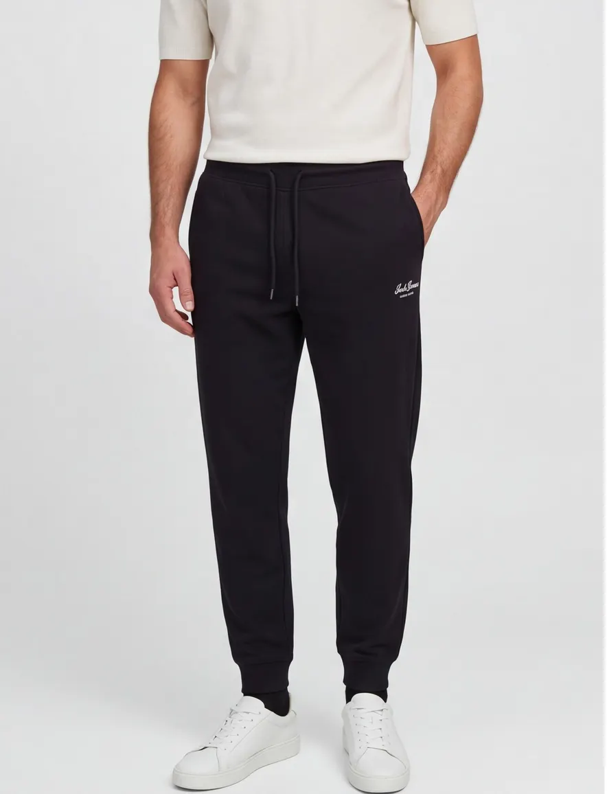 Zwarte joggingsbroek plus size Jack & Jones
