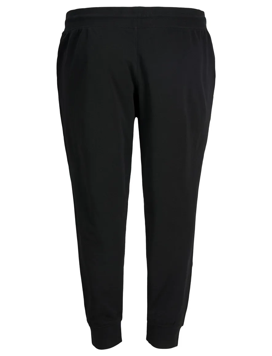 Jack & Jones plus size joggingsbroek regular fit zwart