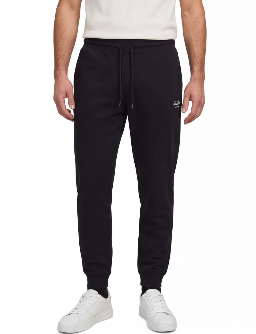 Zwarte joggingsbroek plus size Jack & Jones