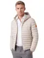 Save the Duck zomerjas creme gewatteerd capuchon
