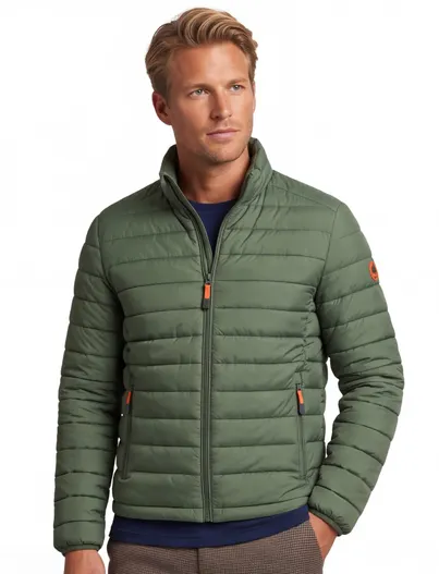 Save the Duck Donkergroen zomerjas Save the Duck gewatteerd nylon capuchon