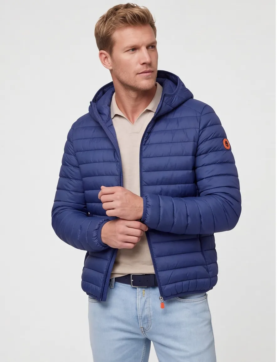 Save the Duck jas blauw