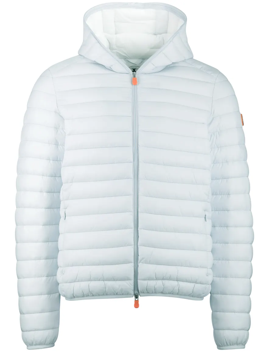 Save the Duck jas grijs met capuchon