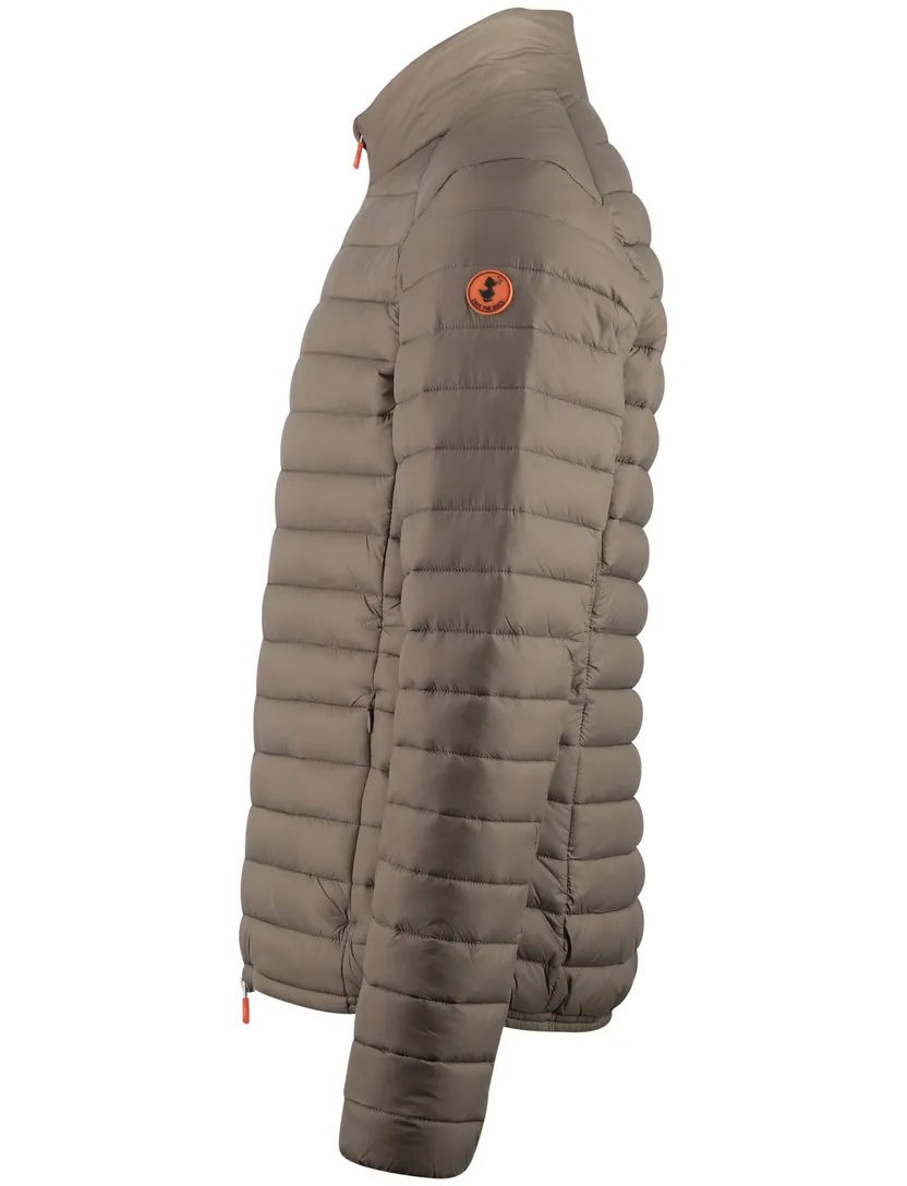Bruin zomerjas Save the Duck gewatteerd nylon