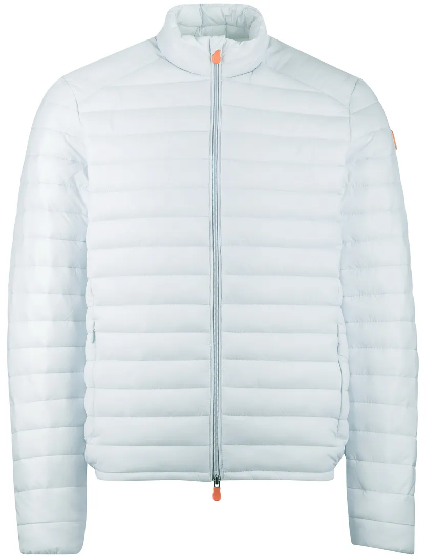 Ijsblauw zomerjas Save the Duck gewatteerd nylon