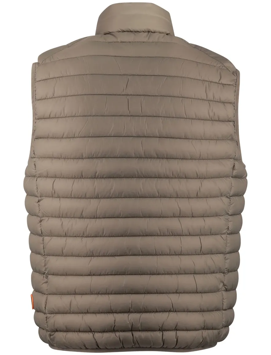 Save The Duck bodywarmer gewatteerd khaki