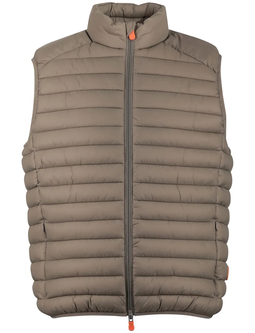 Save The Duck bodywarmer gewatteerd khaki