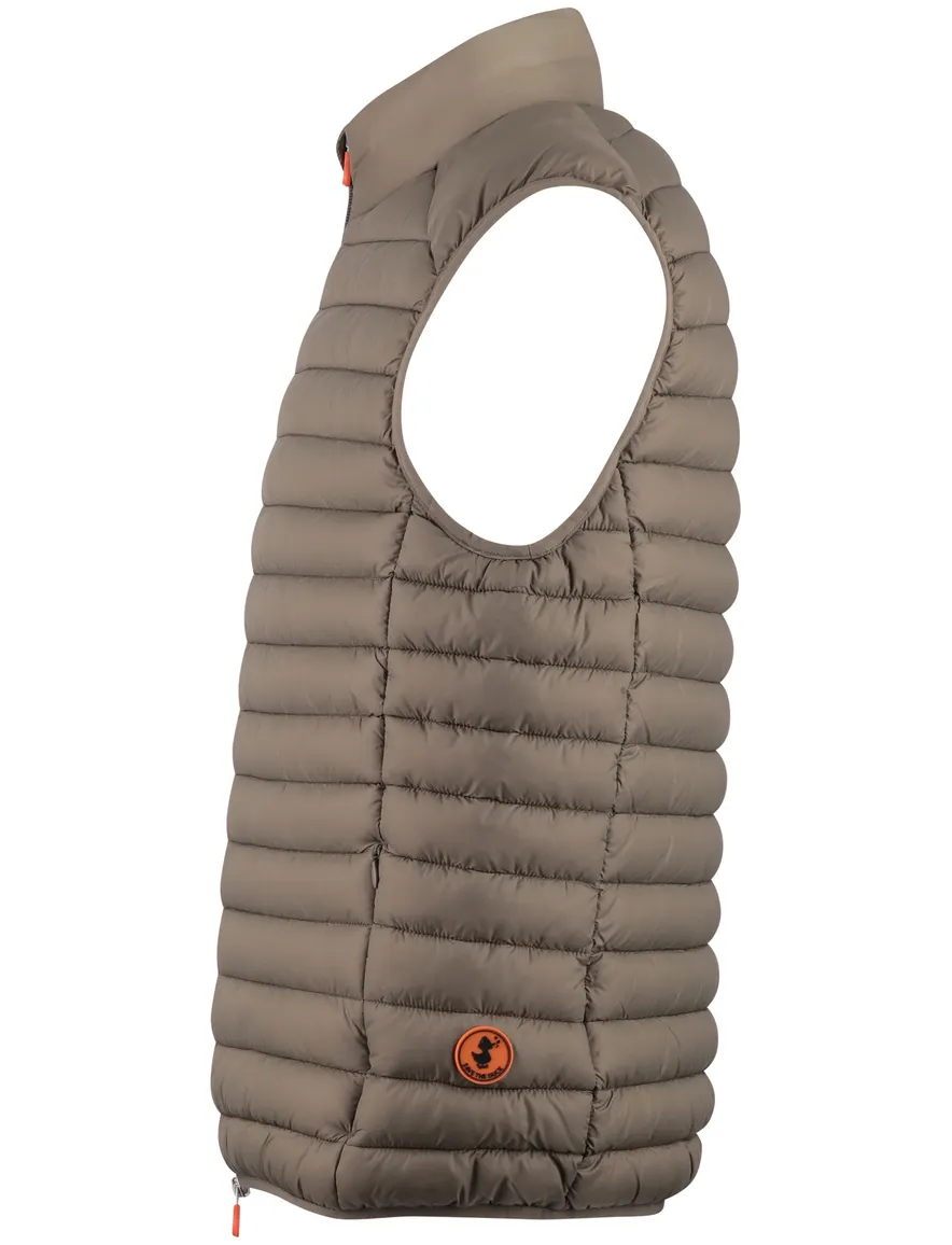 Save The Duck bodywarmer gewatteerd khaki