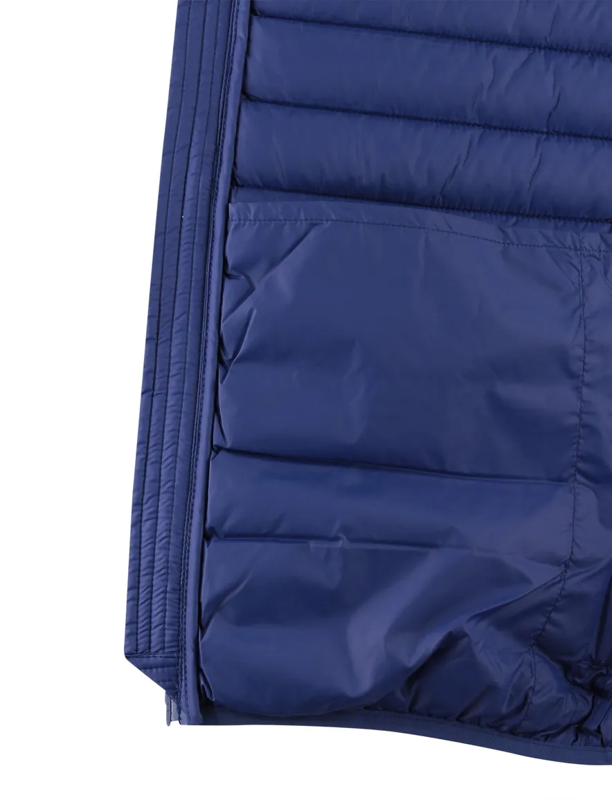 bodywarmer Save The Duck blauw gewatteerd rits