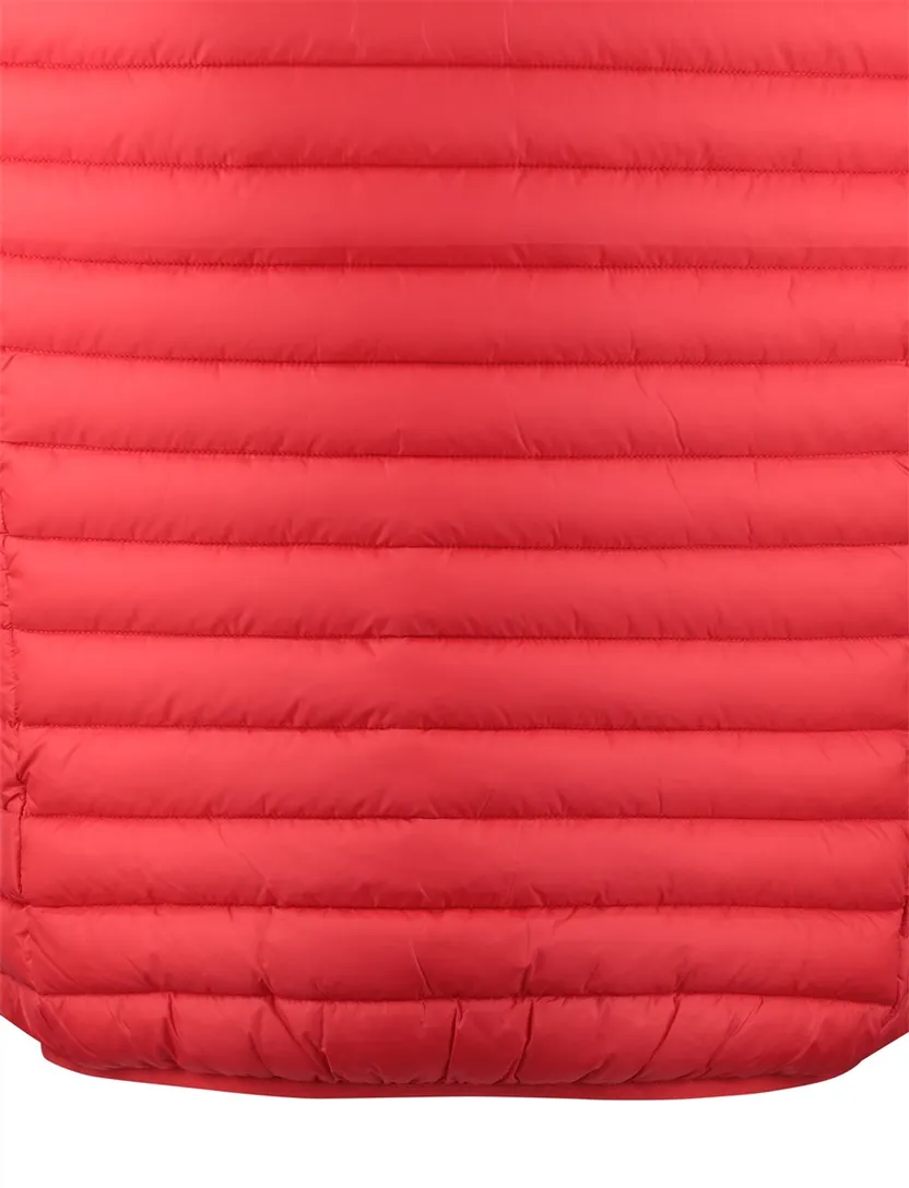 Rode gewatteerde bodywarmer Save The Duck