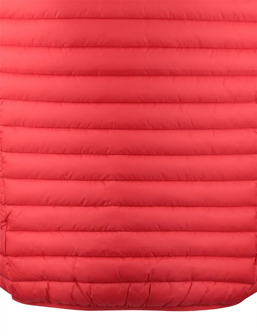Save The Duck gewatteerde bodywarmer rood