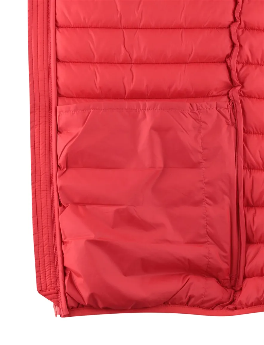 Save The Duck gewatteerde bodywarmer rood
