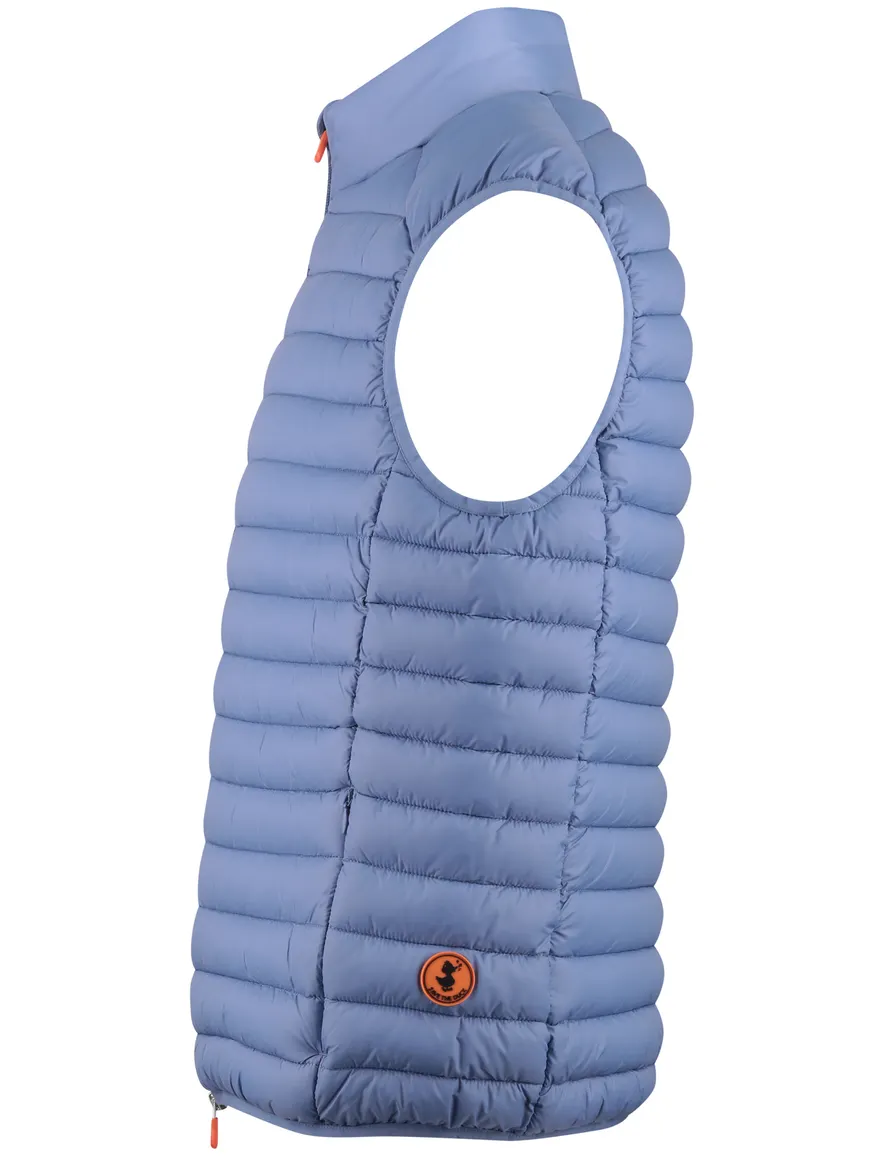 Save The Duck gewatteerde bodywarmer blauw