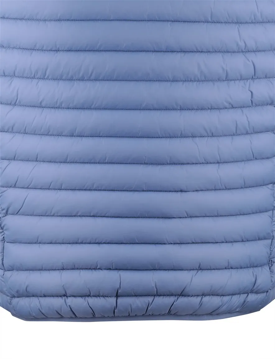 Save The Duck gewatteerde bodywarmer blauw