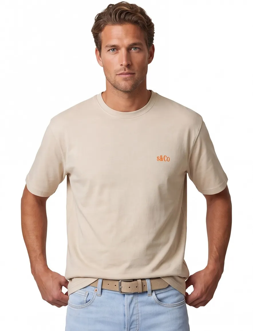 Supply & Co beige t-shirt