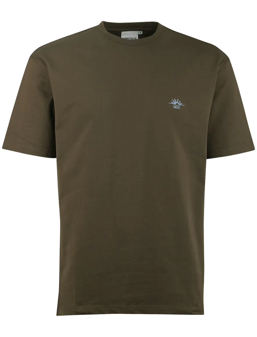 Supply & Co bruin Ezra t-shirt back