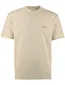 Supply & Co T-shirt beige met backprint vakjes met bloemen