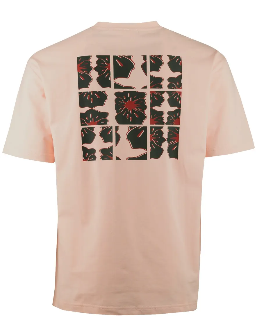 Supply & Co Blush Felton t-shirt roze backprint