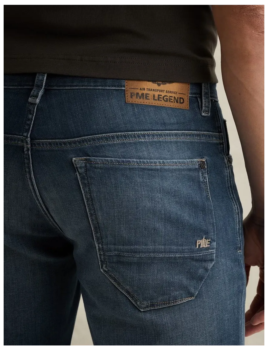 PME Legend jeans short blauw