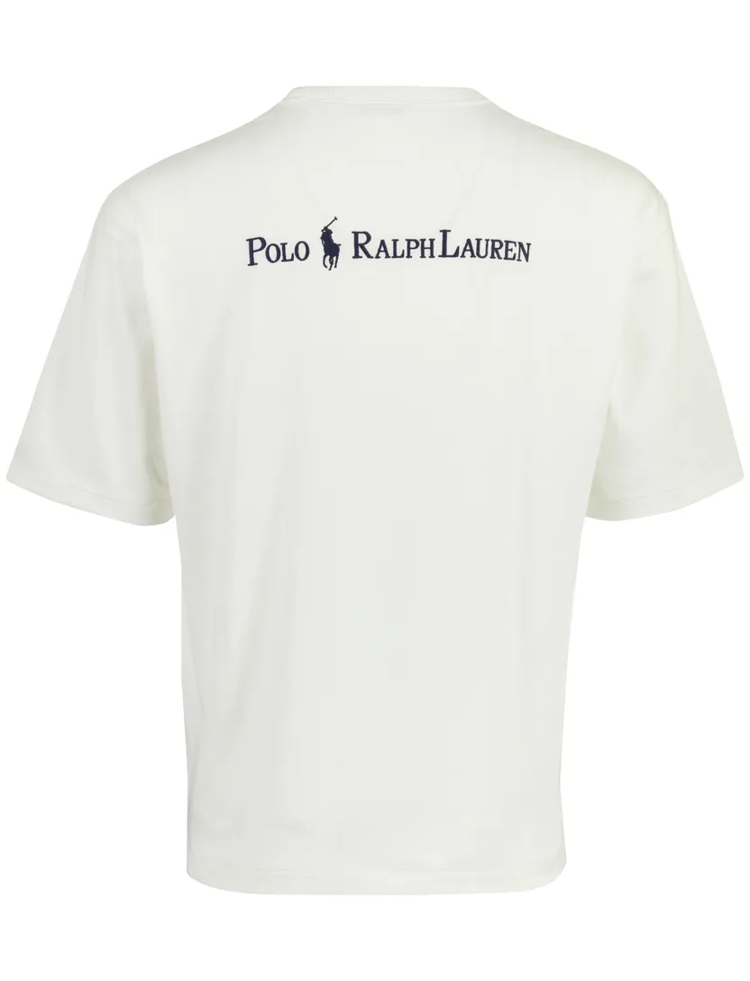 T-shirt Polo Ralph Lauren wit backprint korte mouw