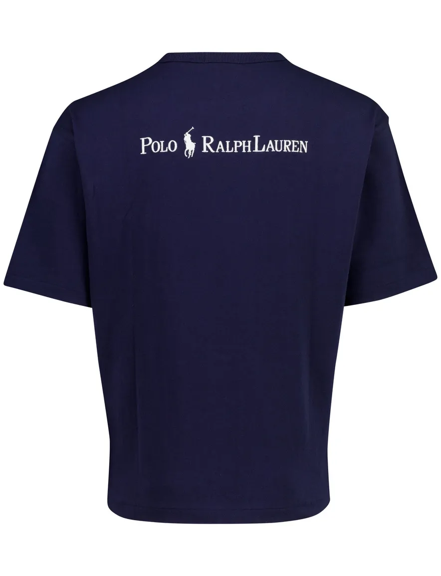 Polo Ralph Lauren T-shirt donkerblauw backprint