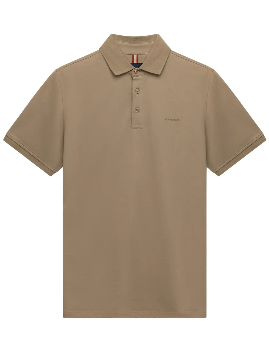 State of Art polo groen 3-knoops