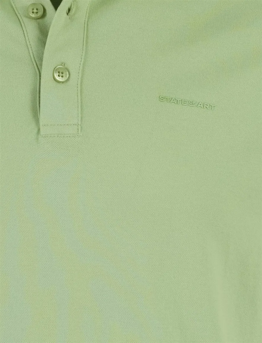State of Art polo groen pique