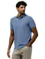 State of Art polo blauw pique