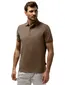 State of Art polo bruin pique