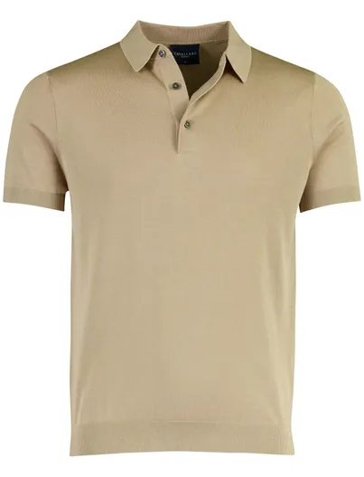 Cavallaro Cavallaro Cannero poloshirt beige