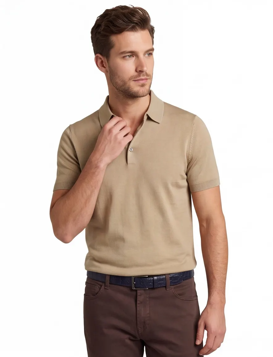 Cavallaro Cannero polo beige