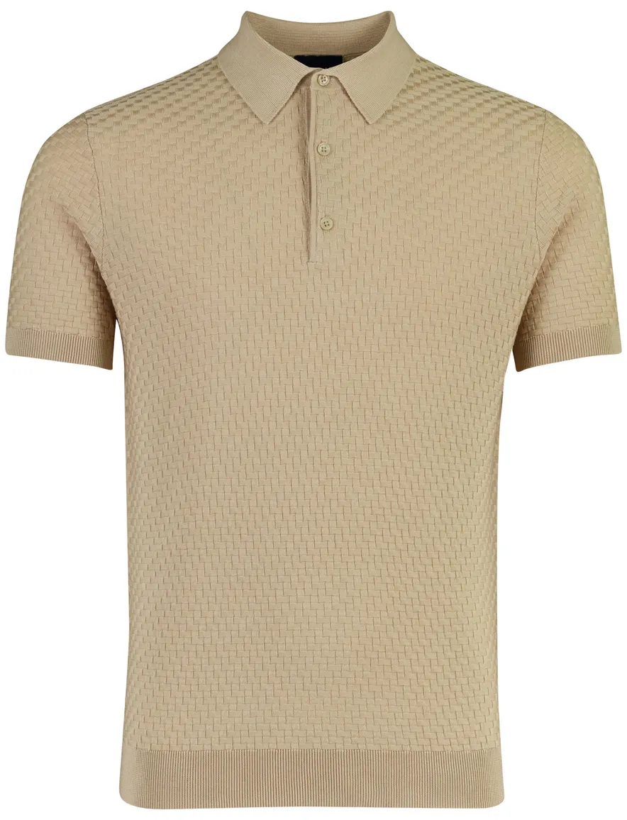 Cavallaro Corneo Polo beige structuur