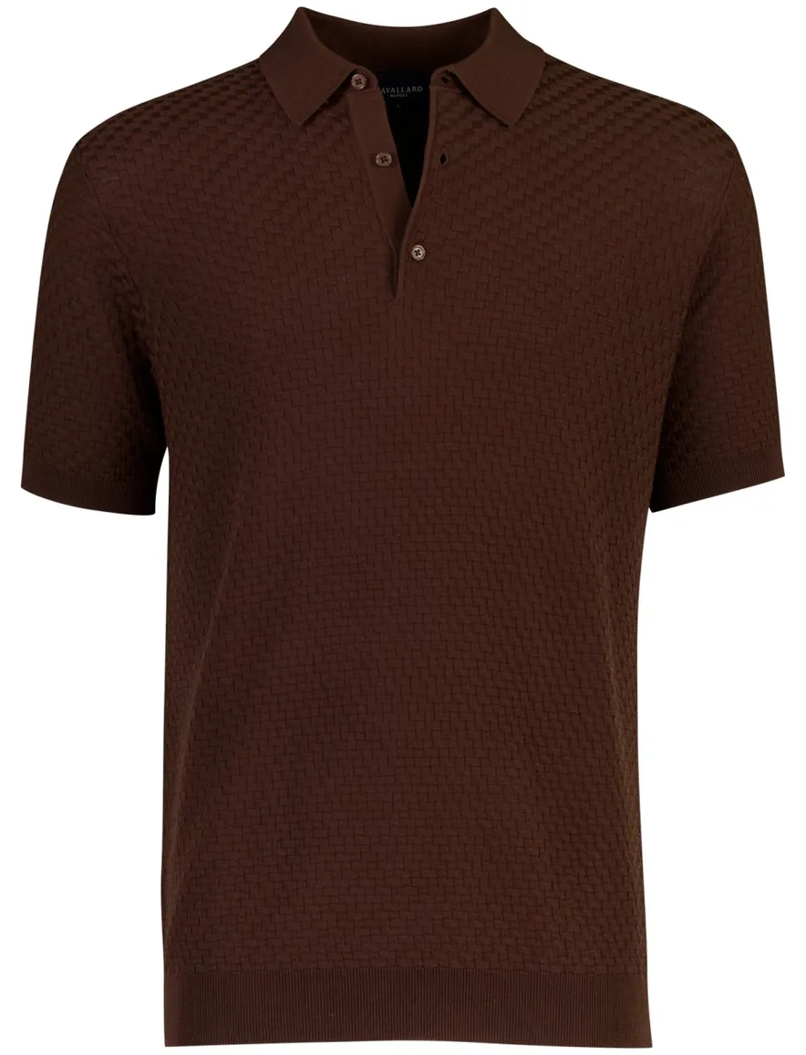 Cavallaro Bonneterie KM Dark Brown 116261035-Dark Brown