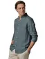Profuomo Regular Fit overhemd blauw linnen