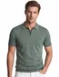Groene polo Born With Appetite korte mouwen