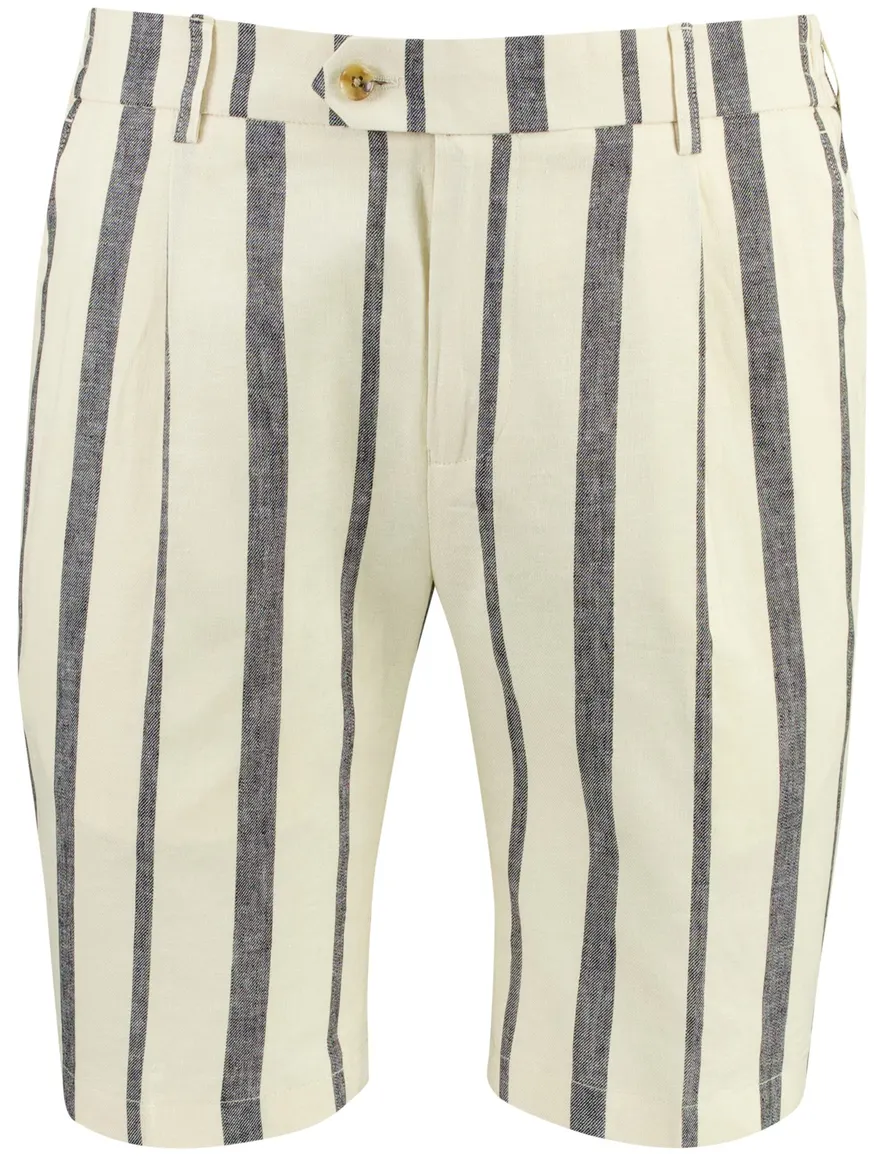 Born with Appetite Clark bermuda beige blauw