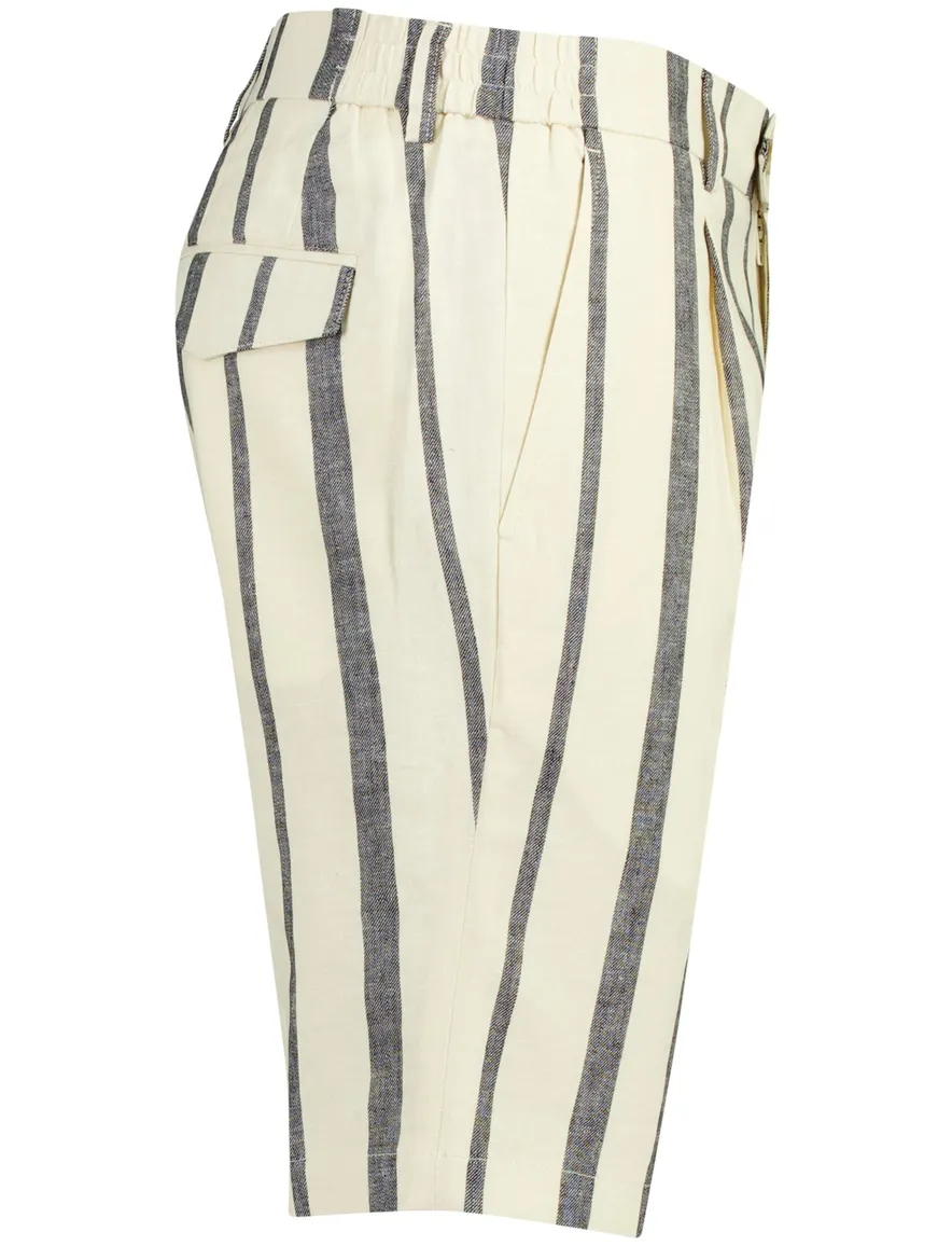 Born with Appetite Clark bermuda beige blauw